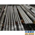 杰德 吹塑擠出機(jī)螺桿機(jī)筒 經(jīng)久耐用 擠出量大 十年老廠 技術(shù)精湛-舟山市杰德機(jī)械有限公司，擠出機(jī)螺桿，注塑機(jī)螺桿，舟山螺桿，螺桿廠